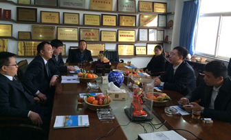 集團董事長應(yīng)邀赴連云港順福食品公司參觀考察