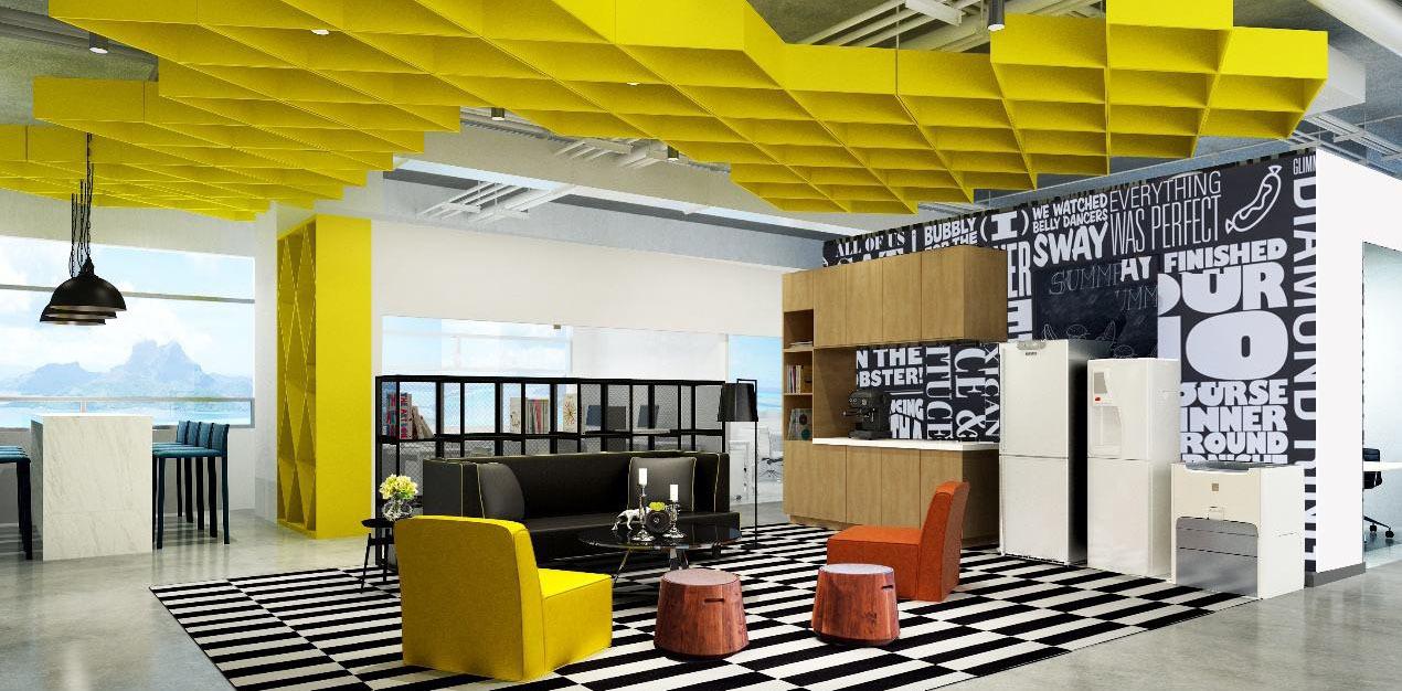 優(yōu)客工場(chǎng)辦公區(qū)精裝修工程_