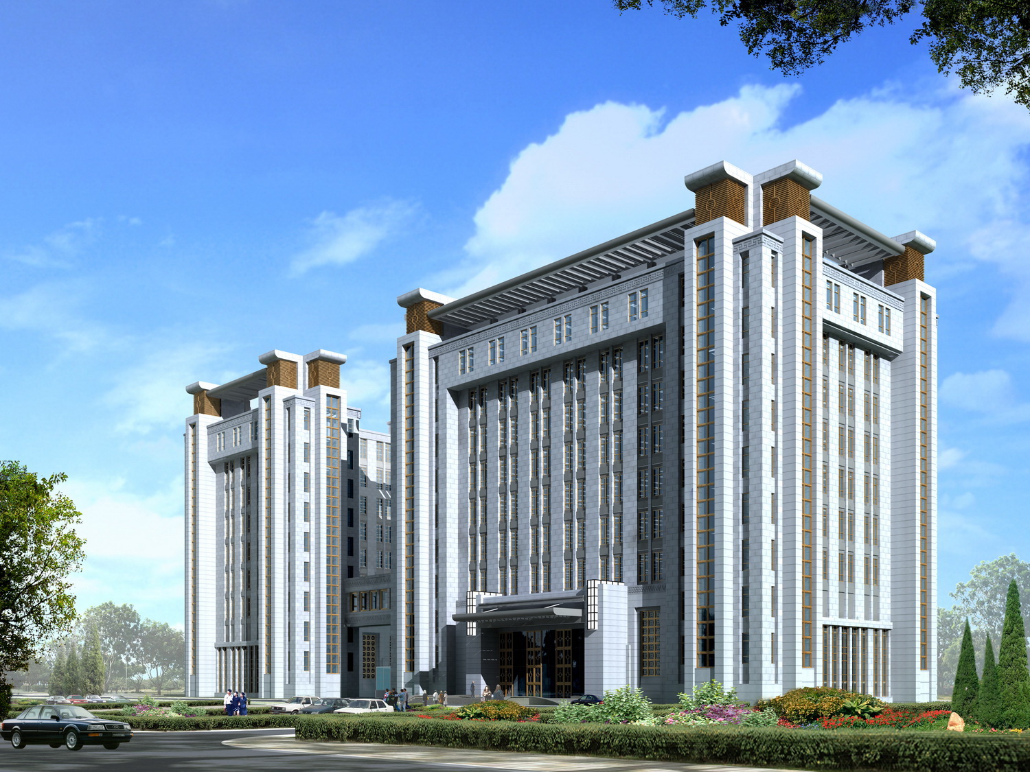 鄂爾多斯市地方稅局綜合樓監(jiān)理工程_