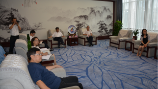 山煤集團(tuán)總工程師李蘇龍一行訪問(wèn)集團(tuán)