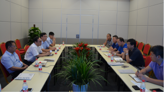 中國(guó)城市建設(shè)研究院領(lǐng)導(dǎo)一行蒞臨集團(tuán)公司