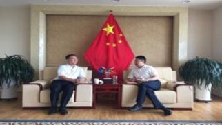 集團(tuán)董事長肖厚忠到訪江蘇宏大建設(shè)集團(tuán)