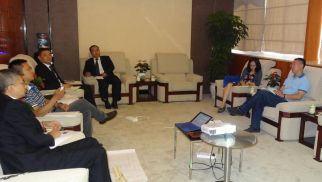 肖厚忠董事長赴四川調(diào)研眉山項目進(jìn)展情況